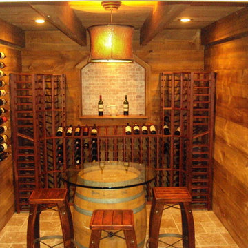 Barn Style Wine Cellar in a Box