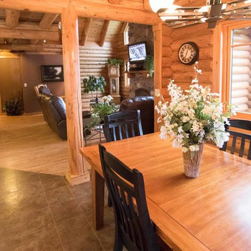 Lakeland Log Homes Model, MN (L10041)