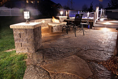Patio - modern patio idea in Minneapolis