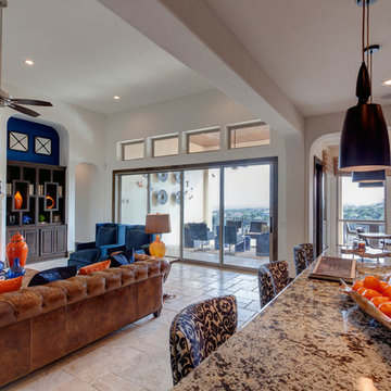 La Cima - Tuscany Series vinyl windows and Moving Glass Walls