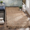 Safavieh Vintage Leather Collection NF856A Rug, Natural, 2'6" X 10'