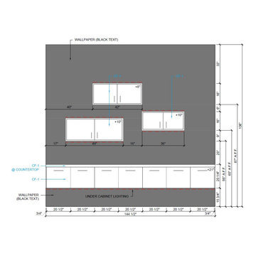 Architectural Millwork & Office Elevation
