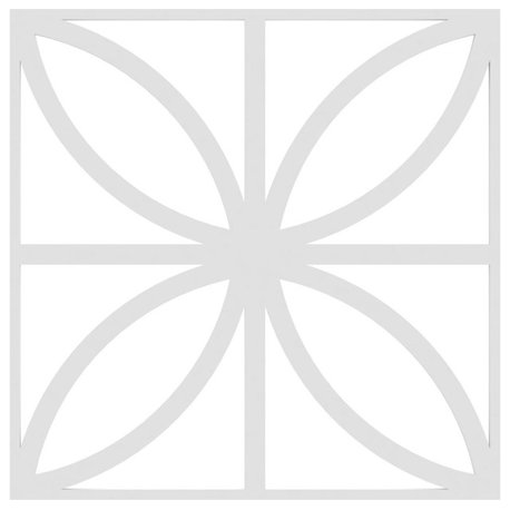 Medium Swansea Decorative Fretwork Wall Panels, Architectural Grade PVC