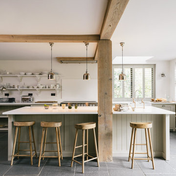 The Henley on Thames Shaker Kitchen by deVOL
