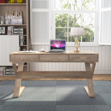 Isernia 60"Writing desk in North American Logs