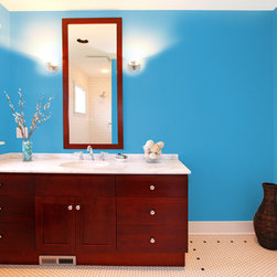 Monterey Blue TemPAINT - Wallpaper