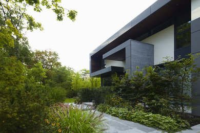 Example of an exterior home design in Toronto