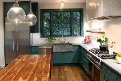 Kitchen - contemporary kitchen idea in San Francisco