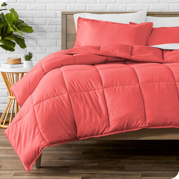 Bare Home Down Alternative Comforter Set, Pink, Twin/Twin Xl