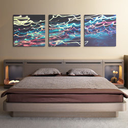 Three Blue squares - Artwork