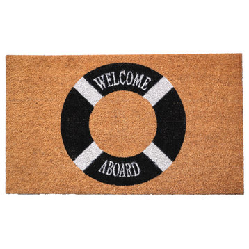 Calloway Mills Welcome Aboard Buoy Doormat, 24x48