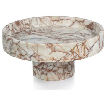 Rezi Footed Marble Bowl