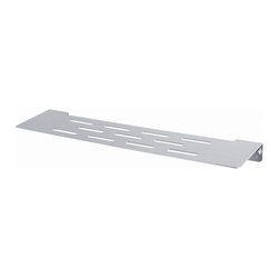 Secret Bath. Stainless steel shelf. Line Collection. - Bathroom Cabinets