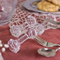 Crystal Knife Rests (Set Of 4) - Flatware