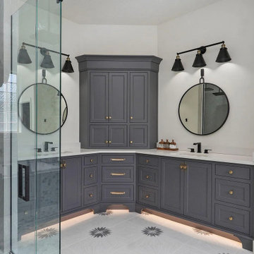 Alameda Bathroom Remodeling, Bold and Beautiful Master Bathroom