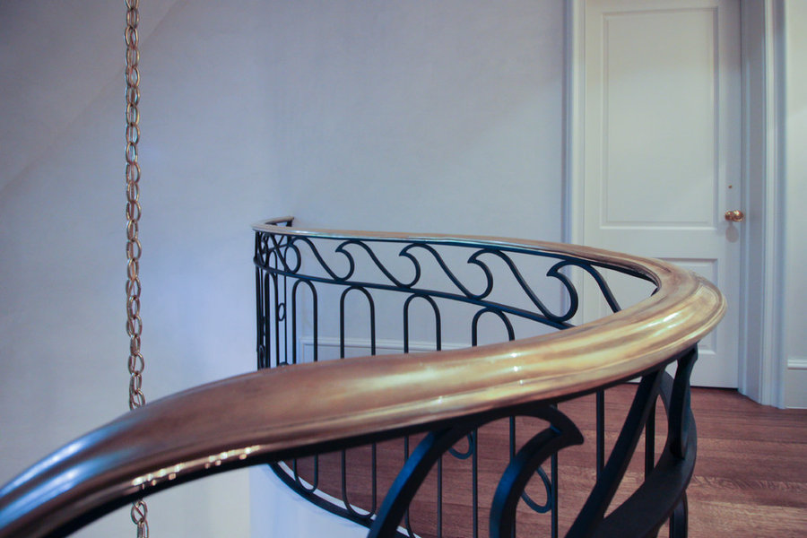Sculptural/Elliptical Staircase Near Foreign Embassies in Wash. DC, 20008