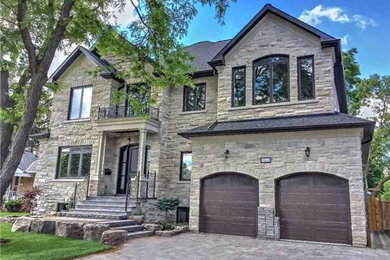 Elegant exterior home photo in Toronto