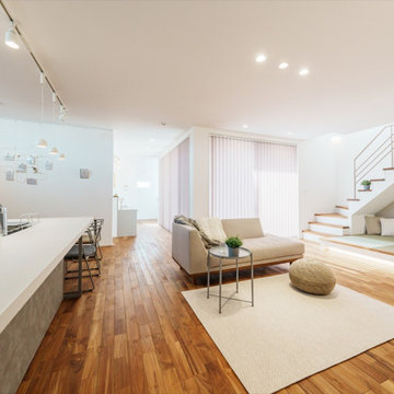 平屋のように暮らせる２階建ての家ー豊橋市牛川西部モデルハウスLaShie－