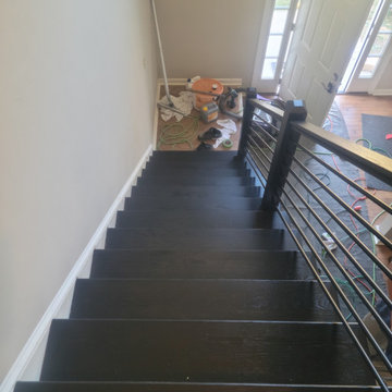 Horizontal Stair round Balusters