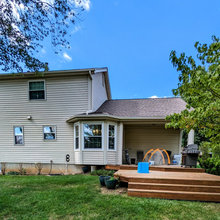 Backyard patio/deck