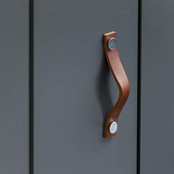 Leather handles