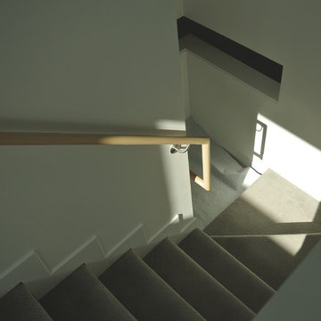 stairway under afternoon light