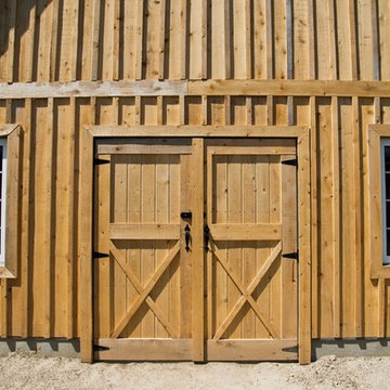 Garage with loft