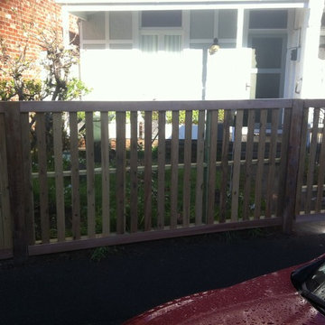 Cypress fence in South Yarra