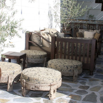 Indian interior and Bohemian style