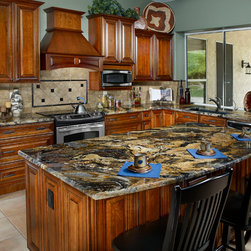 Volcano Granite Kitchen Countertops - Kitchen Countertops