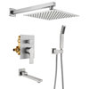 10" Shower System With Shower, Brushed Nickel