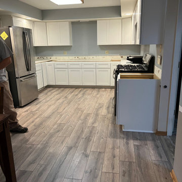 Water Damage Kitchen Remodel