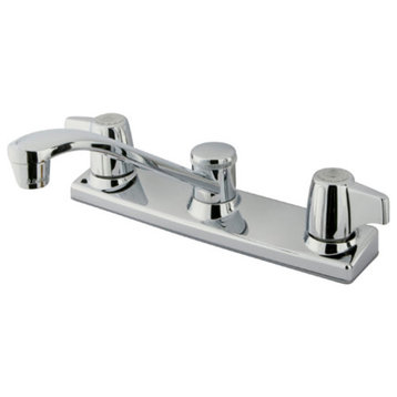 Kingston Brass KB120 1.8 GPM Standard Kitchen Faucet - Polished Chrome