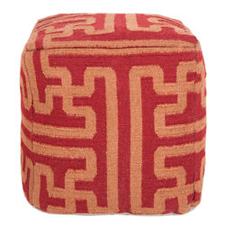 Surya Pouf Ottoman - Floor Pillows And Poufs