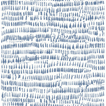 Runes Blue Brushstrokes Wallpaper Bolt