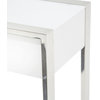 State St. Console Table, Glossy White