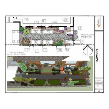 Edible Eden Side Yard