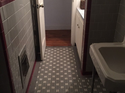 Replacing Border Tile, How To Change Border Tiles In Bathroom