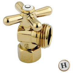 Kingston Brass CC43107DLLKB30 Modern Plumbing Sink Trim Kit with Bottle Trap, Brushed Brass