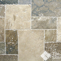 Tuscany Imperium Travertine, Versailles Pattern - Wall And Floor Tile