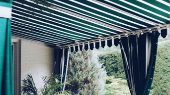 Stationary awning
