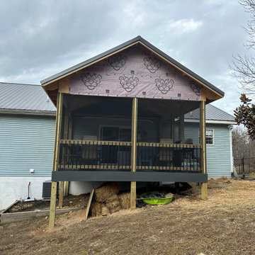 Gable Roof Addition and Deck Replacement - Loudon, TN