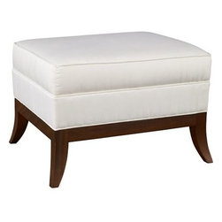 Hickory Chair Ottomans and Benches - Footstools And Ottomans