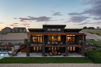 Modern exterior home idea in Boise