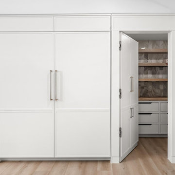 Hidden Butler Pantry with Custom Cabinetry
