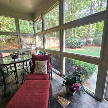 Contemporary Back Porch Design