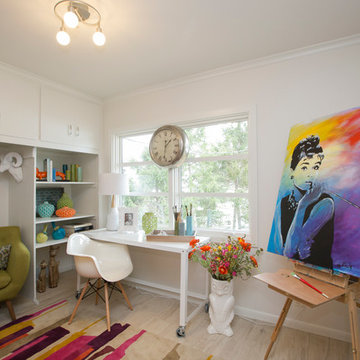 Mid Century Craft Room