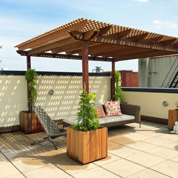 Harlem Roof Garden Pergola
