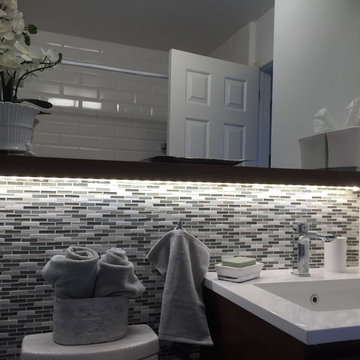Shades of Gray Guest Bathroom