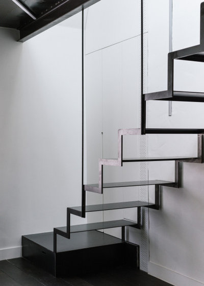 Industriel Escalier by ALD Architecte